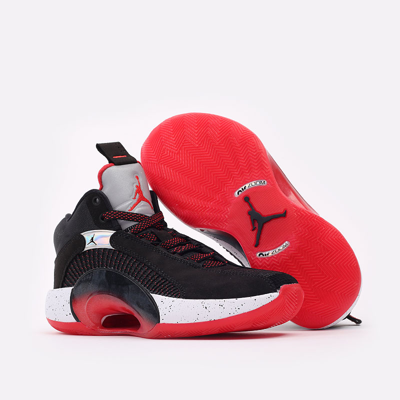 женские черные баскетбольные кроссовки Jordan XXXV (GS) CQ9433-030 - цена, описание, фото 3